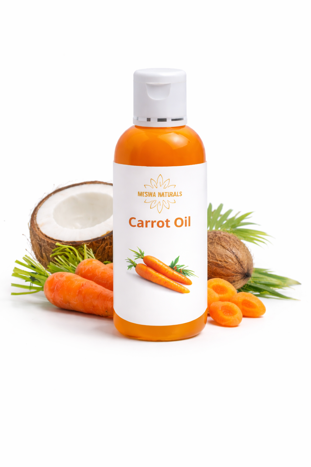 Meswa Naturals Extra Virgin Carrot Oil| Best Natural Skin care products from kerala 10% discount