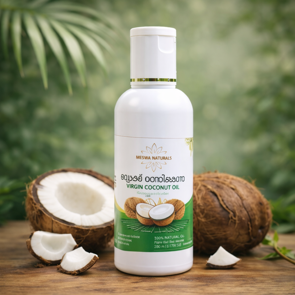 Meswa Naturals Extra Virgin Coconut Oil| Baby Skin care oil